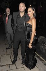 MELANIE BROWN Arrives at Katie Piper Foundation Ball in London