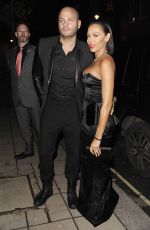 MELANIE BROWN Arrives at Katie Piper Foundation Ball in London