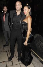 MELANIE BROWN Arrives at Katie Piper Foundation Ball in London