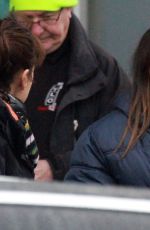 MICHELLE KEEGAN on the Set of Ordinary Lie in Cheshire