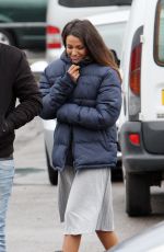 MICHELLE KEEGAN on the Set of Ordinary Lie in Cheshire