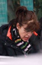 MICHELLE KEEGAN on the Set of Ordinary Lie in Cheshire