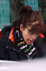 MICHELLE KEEGAN on the Set of Ordinary Lie in Cheshire