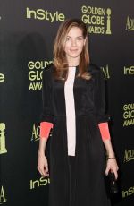 MICHELLE MONAGHAN at Hfpa & Instyle Celebrate 2015 Golden Globe Award Season