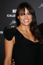 MICHELLE RODRIGUEZ at Pirelli Calendar 2015 Premiere in Milan 