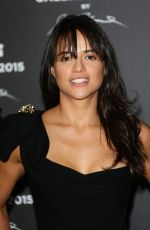 MICHELLE RODRIGUEZ at Pirelli Calendar 2015 Premiere in Milan 