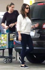 MILA KUNIS Shopping at Ralph