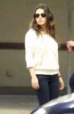 MILA KUNIS Shopping at Ralph