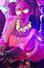 MILEY CYRUS Celebrates Her 22d Birthday at The Factory Nightclub in Hollywood