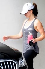 MINKA KELLY Leaves a Gym in West Hollywood 2011