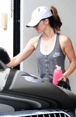 MINKA KELLY Leaves a Gym in West Hollywood 2011