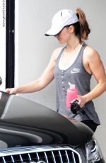 MINKA KELLY Leaves a Gym in West Hollywood 2011