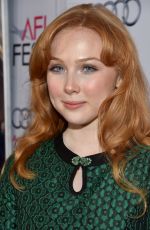 MOLLY QUINN at The Homesman Premiere at AFI Fest in Hollywood