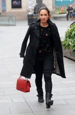 MYLEENE KLASS Leaves Capital Radio Studio in London