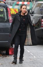 MYLEENE KLASS Leaves Capital Radio Studio in London