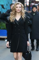 NATALIE DORMER at Good Morning America in New York