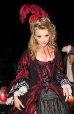 NATALIE DORMER at Jonathan Ross Halloween Party in London