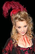 NATALIE DORMER at Jonathan Ross Halloween Party in London