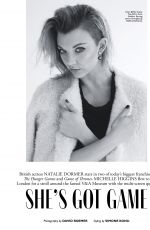 NATALIE DORMER in Flare Magazine, December 2014 Issue