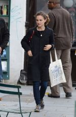 NATALIE PORTMAN Out and About in Paris 0211