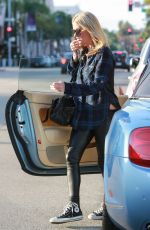 NICKY HILTON Feeding a Parking Meter in Beverly Hills