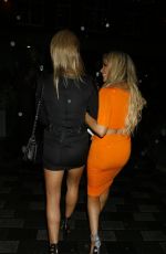 NICOLA MCLEAN and AISLEYNE HORGAN-WALLACE at Chichetty Bar Launch Party in London