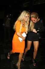 NICOLA MCLEAN and AISLEYNE HORGAN-WALLACE at Chichetty Bar Launch Party in London