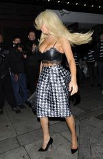NICOLA MCLEAN at Now Christmas Party in London