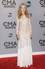 NICOLE KIDMAN at 2014 CMA Awards in Nashville