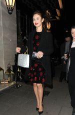 OLGA KURYLENKO at Dolce & Gabbana Christmas Tree Party in London