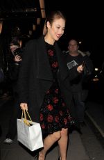 OLGA KURYLENKO at Dolce & Gabbana Christmas Tree Party in London