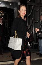 OLGA KURYLENKO at Dolce & Gabbana Christmas Tree Party in London