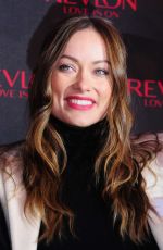OLIVIA WILDE at Revlon Love Is On Campaign Launch in New York