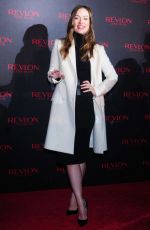 OLIVIA WILDE at Revlon Love Is On Campaign Launch in New York