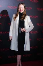 OLIVIA WILDE at Revlon Love Is On Campaign Launch in New York