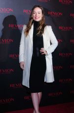 OLIVIA WILDE at Revlon Love Is On Campaign Launch in New York