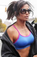 PADMA LAKSHMI in Leggings and Tank Top Heading to a Gym in New York