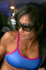 PADMA LAKSHMI in Leggings and Tank Top Heading to a Gym in New York