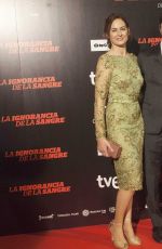 PAZ VEGA at La Ignorancia De La Sangre Premiere in Madrid