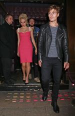 PIXIE LOTT Arrives at Freedom Bar in Soho