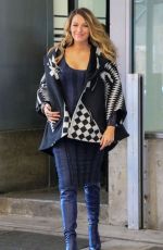 Pregnant BLAKE LIVELY Out and About in New York