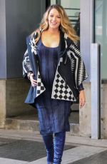 Pregnant BLAKE LIVELY Out and About in New York