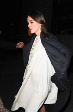 Pregnant KEIRA KNIGHTLEY Leaves a Downtown Hotel in New York