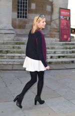 RACHEL RILEY Arrives at BBC Radio Studios in London 0111