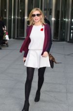 RACHEL RILEY Arrives at BBC Radio Studios in London 0111