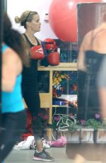 REESE WITHERSPOON at a Boxing Class in Brentwood