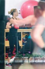 REESE WITHERSPOON at a Boxing Class in Brentwood