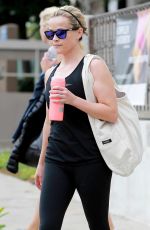 REESE WITHERSPOON at a Boxing Class in Brentwood