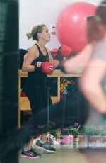 REESE WITHERSPOON at a Boxing Class in Brentwood