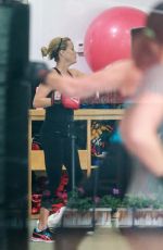 REESE WITHERSPOON at a Boxing Class in Brentwood